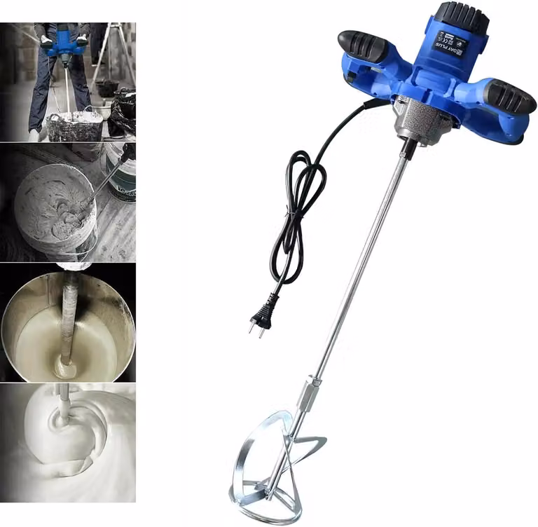Frullatore elettrico da tavolo da 500W - Modello WZ-AGITATOR - 6 lame - Ideale per frullati e succhi - Tritatutto per il ghiaccio - Adatto per alimenti per bambini, frutta e verdura - Spina di tipo europeo