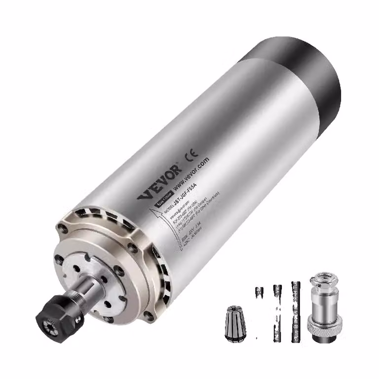 Motore mandrino VEVOR raffreddato ad aria, potenza 0,8 kW, velocità 24000 giri/min