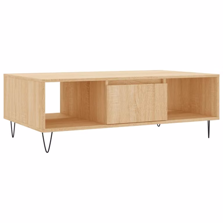 Tavolino da Salotto Rovere Sonoma 104x60x35cm Legno Multistrato