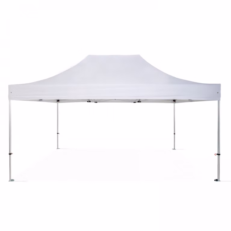 Tenda pieghevole 3x45m 300g/m² 40MM bianca - Oviala PRO 40