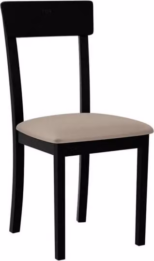 Sedia da pranzo NEYA 1 - nero / beige