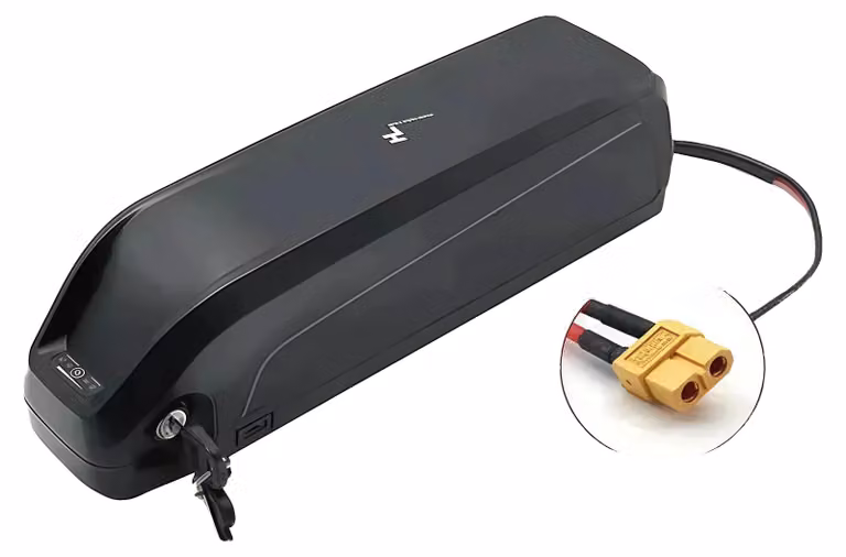 Batterie per e-bike, capacità 50Ah, sistema di gestione della batteria (BMS) con funzionalità di sicurezza avanzate, 48V-XT60-50AH, 48V-a