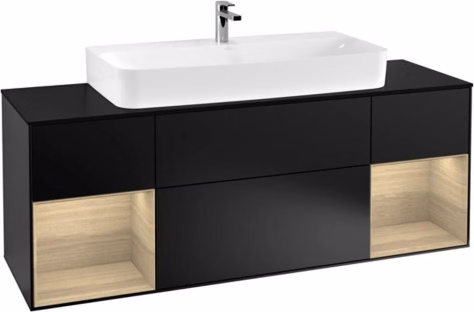 V&B illuminazione a parete del mobile Finion 160cm, Pl bla m, Reg Oa ven, bla m Lac