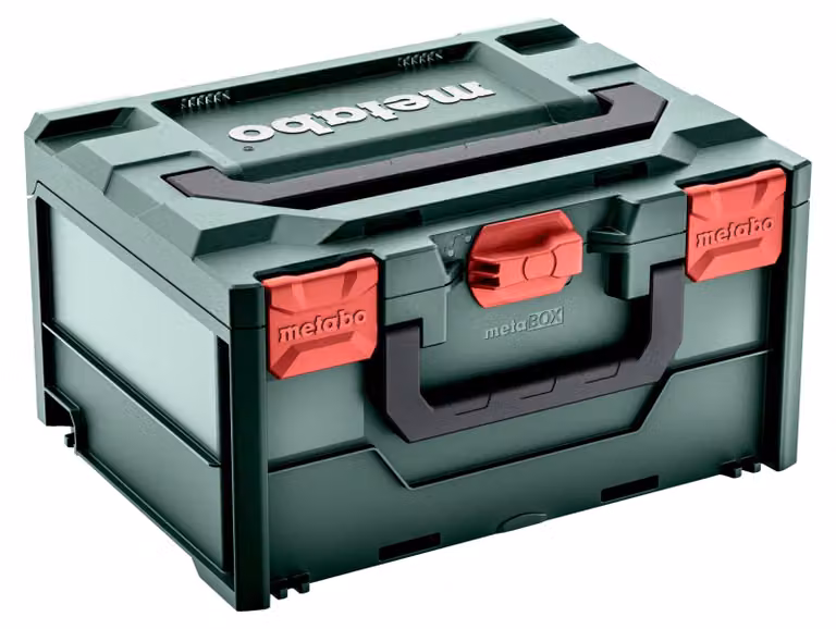 Metabo Werkzeugkoffer leer Metabox 215 Koffer aus ABS stapelbar 396x296x215 mm