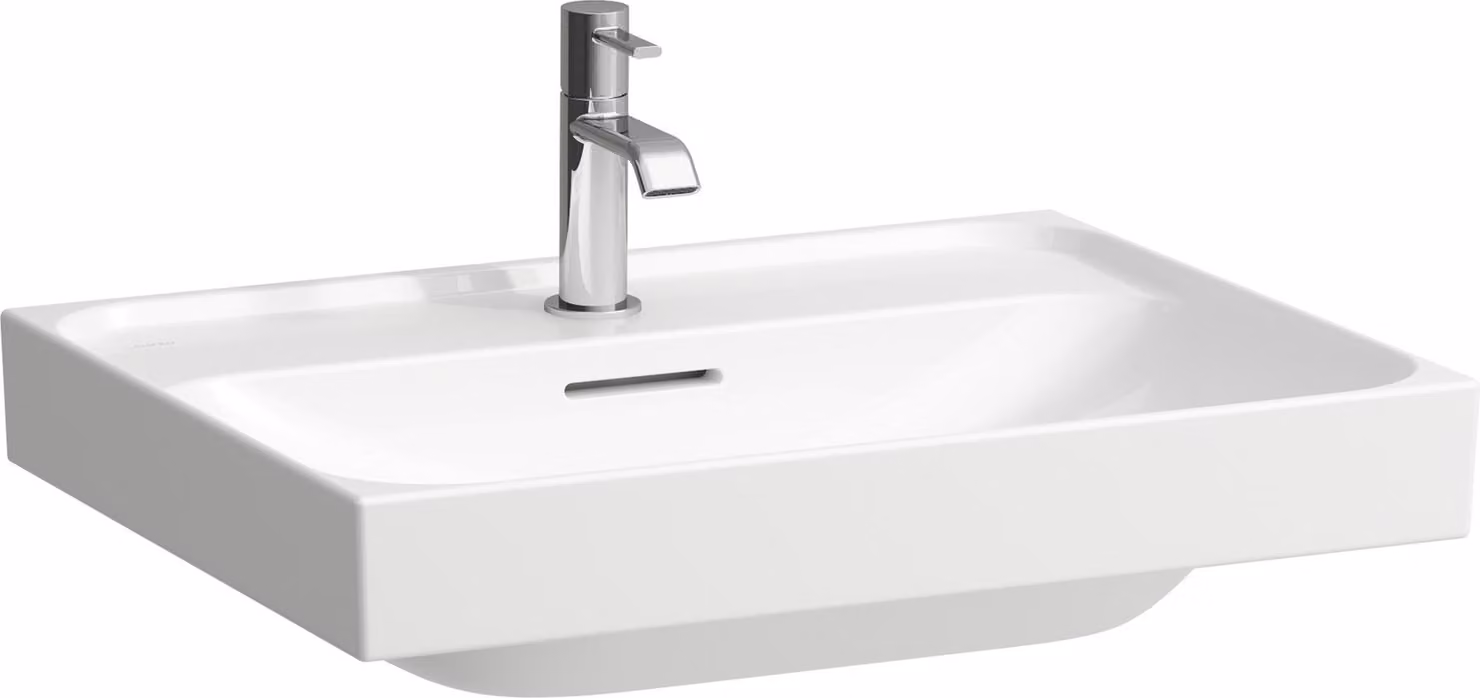 LAUFEN MEDA lavabo, encastrable, 600x460mm, 1 trou pour robinet, avec trop-plein, H8101134001041, H8101134001041