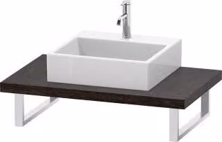 Consolle Duravit L-Cube 80-200x55cm, 1 AS, asta 4,5cm, E d geb.