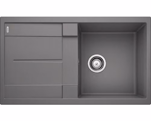 Lavello in granito Blanco Metra 5 S in Rock Grey