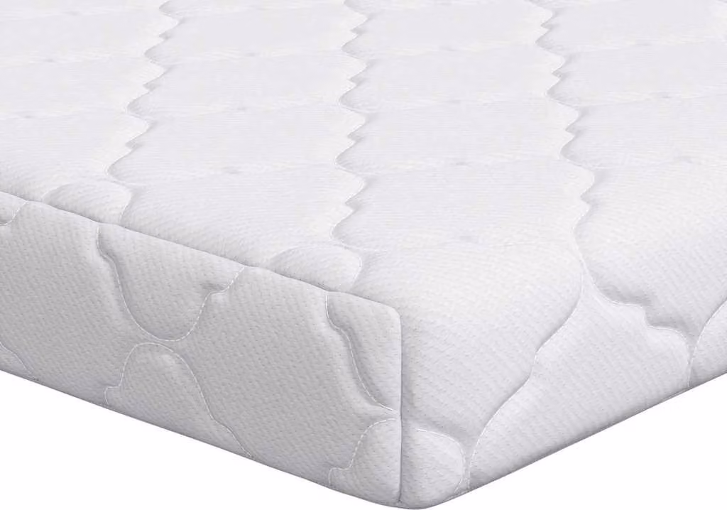Materasso Bianco 60 x 120 cm Tessuto Jacquard
