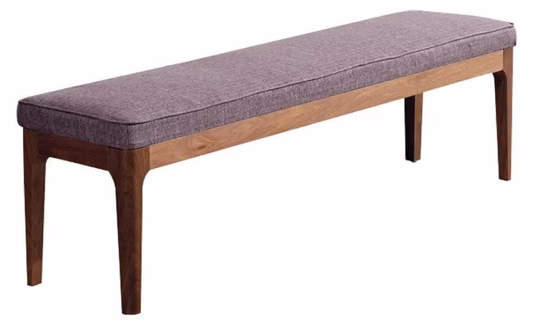 Sitz Polster Bank Polster Sitz Hocker Bank Textil Stoff Holz Stil Designer
