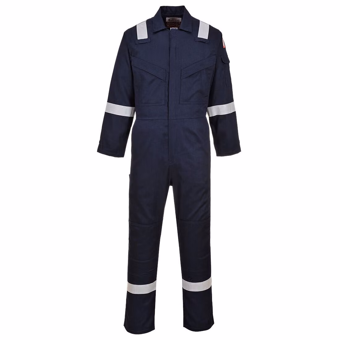 Portwest FR28 Tuta antistatica leggera 280 g Navy Taglia M