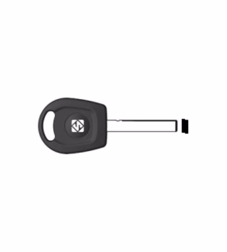 Chiave Transponder No Chip Huf HU162ATE
