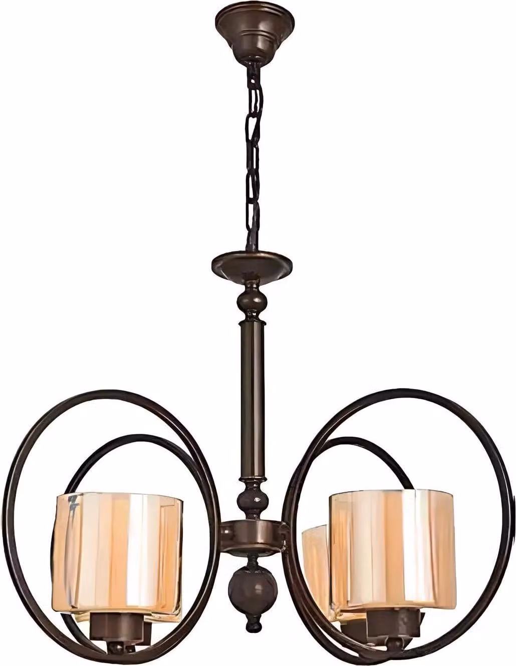 Deckenlampe Luxus Stil Moderner Wohnzimmer Luster Glass Schlafzimmer