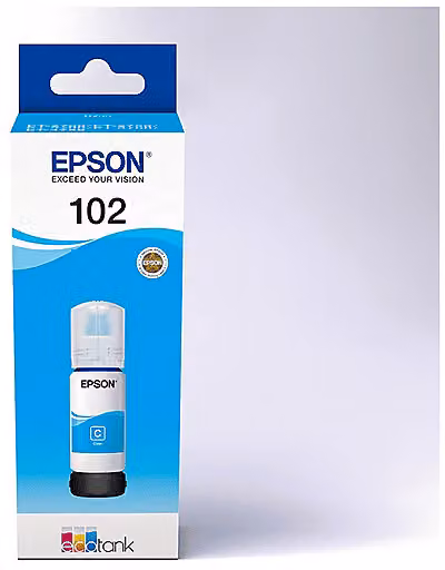 Inchiostro Epson EcoTank 102 Ciano per ricarica serbatoio – 2