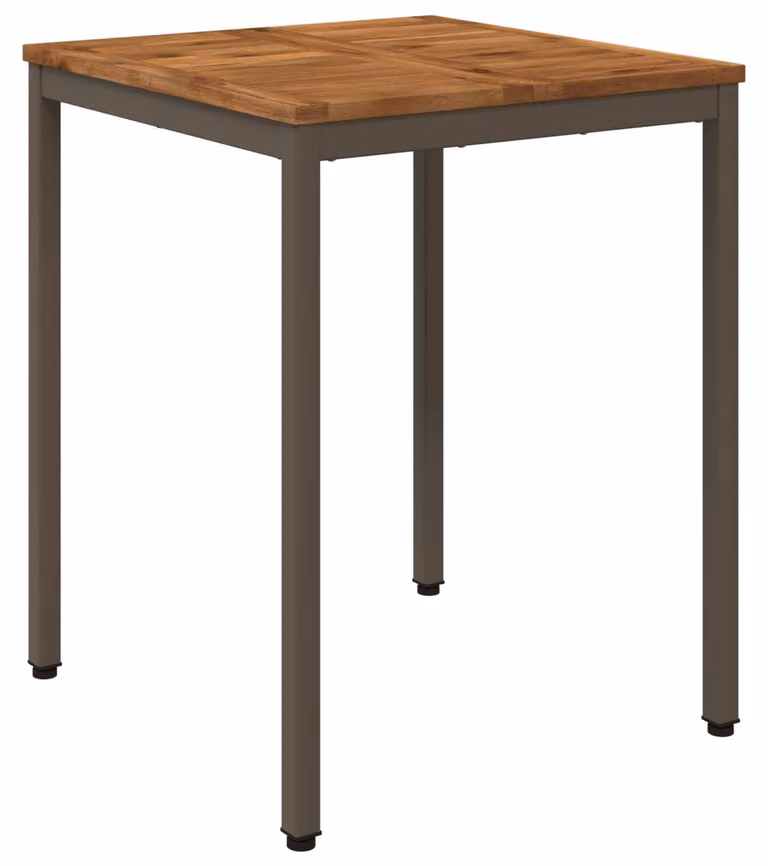 Tavolo da giardino, stile naturale, dimensioni 60 x 60,5 x 75 cm