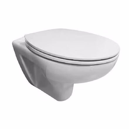 Mereo Keramika - WC sospeso con sedile softclose, bianco VSD72