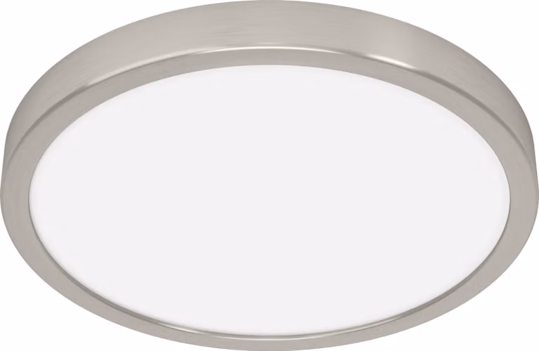 Eglo Plafoniera LED Fueva 6-Z nichel opaco Ø 28 x 3 cm RGB dimmerabile