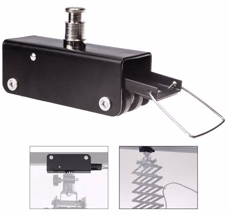 Solidchoice - Puleggia di ricambio singola per sistema a binario a soffitto