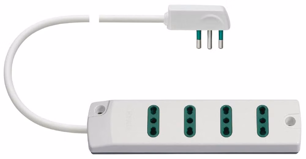 Vimar FP00404.C.B, 1,5 m, per uso interno, tipo L, tipo L, grado di protezione IP20, sezione del cavo 1 mm²