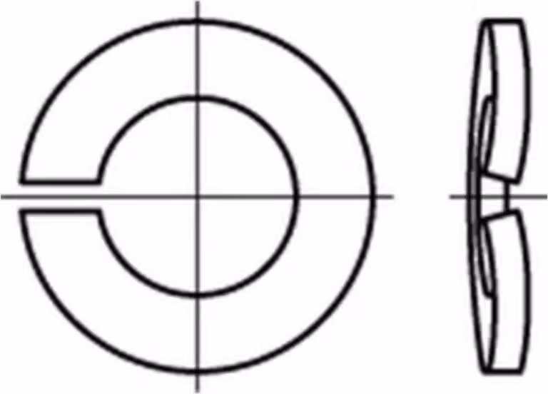 Rondelle elastiche Reyher 128A 8,2 mm (1000 pezzi)