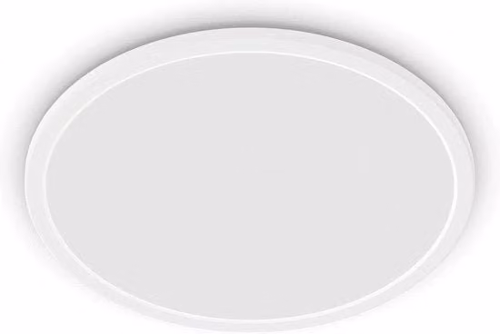 Lampada da soffitto a pannello LED da 18W bianca, dimmabile con luce bianca calda, ideale per soggiorno, cucina, bagno o balcone