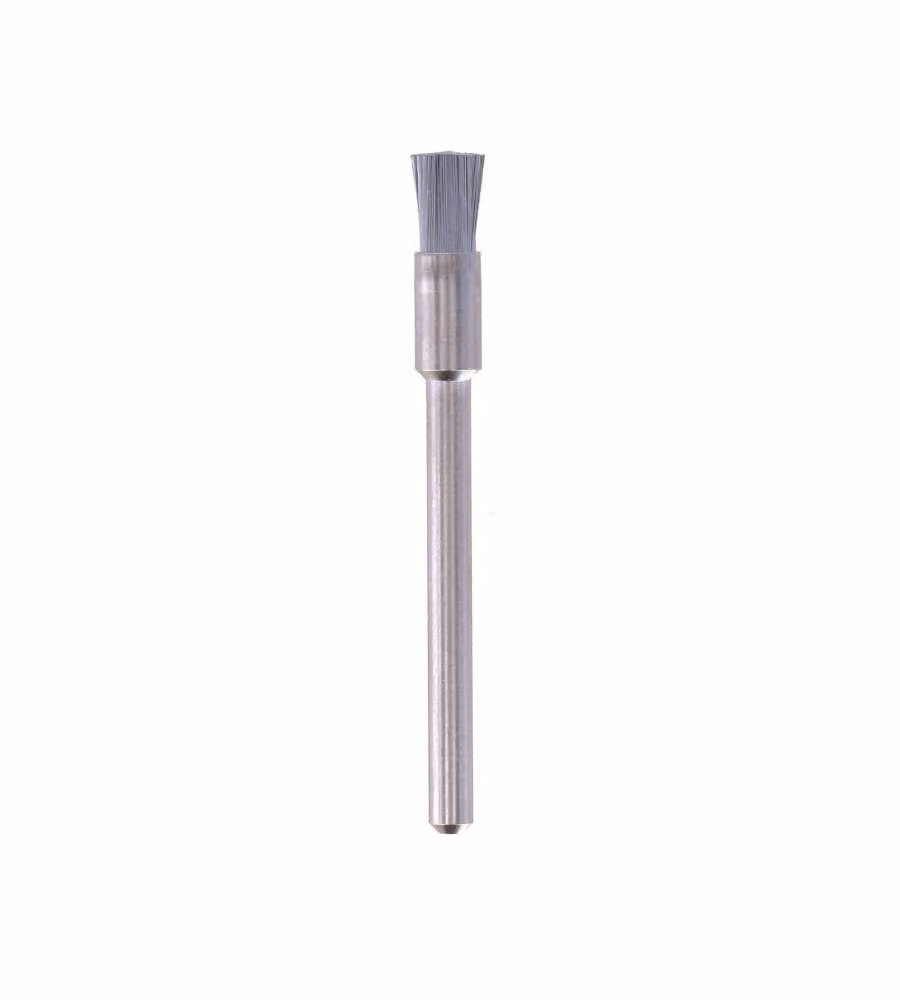 Set di 3 spazzole miniutensile Dremel in acciaio inossidabile per metallo, colore argento – 2