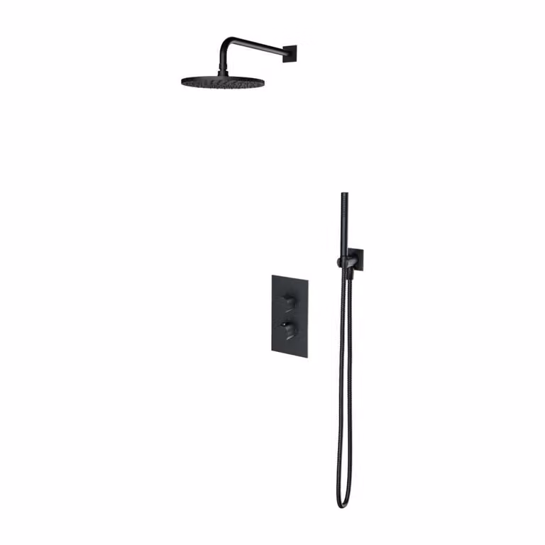 Omnires CONTOUR SYSCT11AT Set doccia da incasso con miscelatore termostatico, antracite