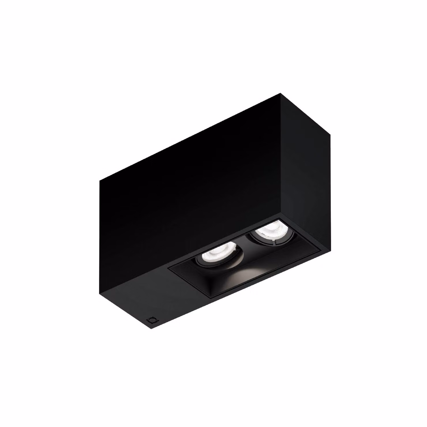 Wever & Ducré Lighting Faretto da incasso Plano petit 2.0, dimmerabile, Nero, Corridoio, Alluminio, Moderno, Plafoniera