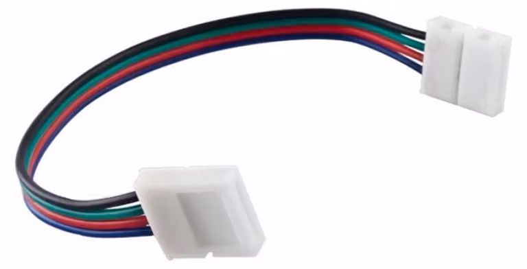 spina LED RGB da 10 mm, bifacciale, con cavo EC79633