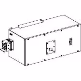 Schneider Electric KSA, alimentazione terminale, 630 A, per interruttore di potenza NSX a 3 poli, montaggio a destra KSA630ABDD5