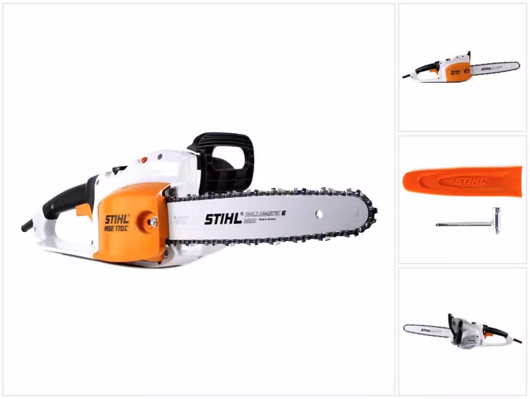 Motosega elettrica Stihl MSE 170 C-Q con lunghezza di taglio di 35 cm + catena da 1,1 mm ( 1209 011 4030 )