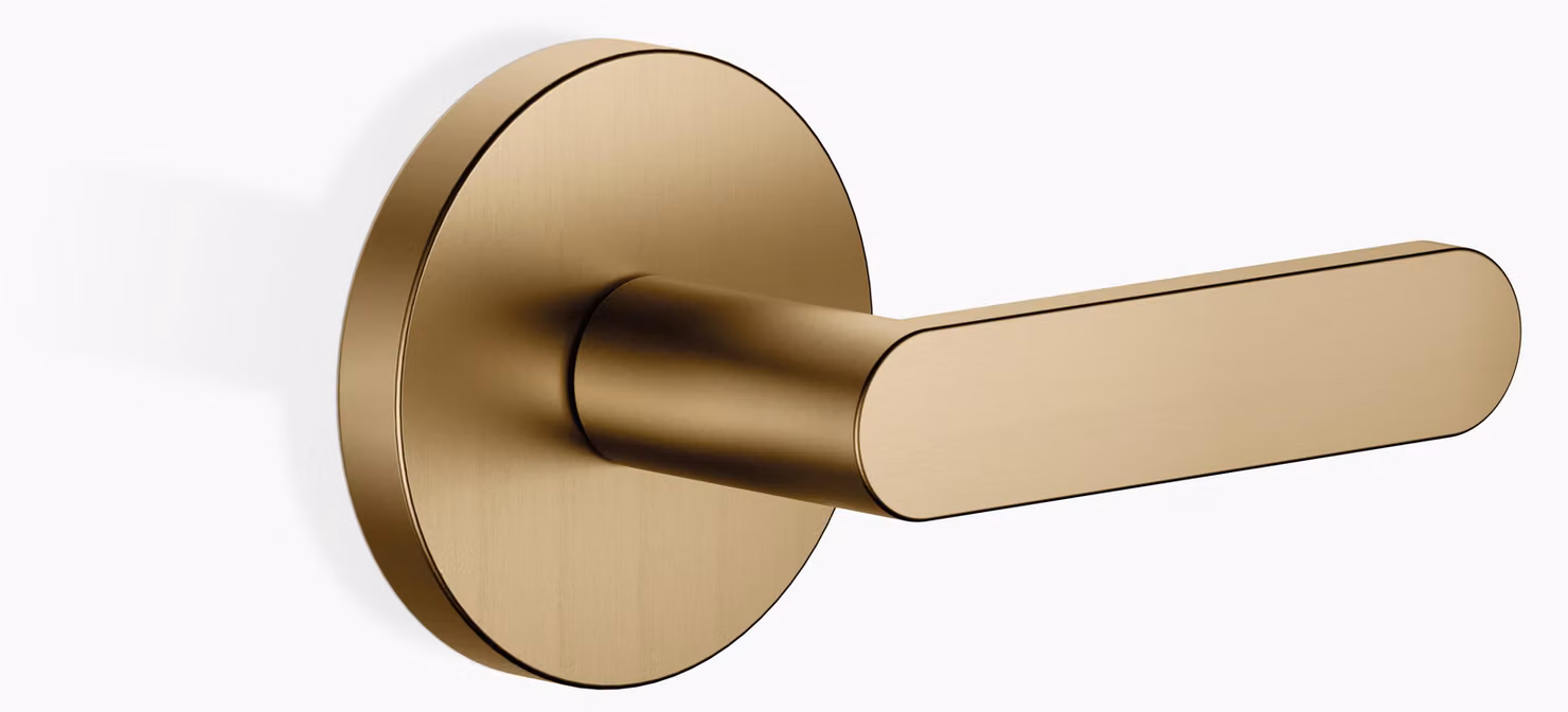 Dornbracht META robinet encastré, fermeture à droite 3/4, rosace ronde 60mm, 36608661-39, 36608661-39