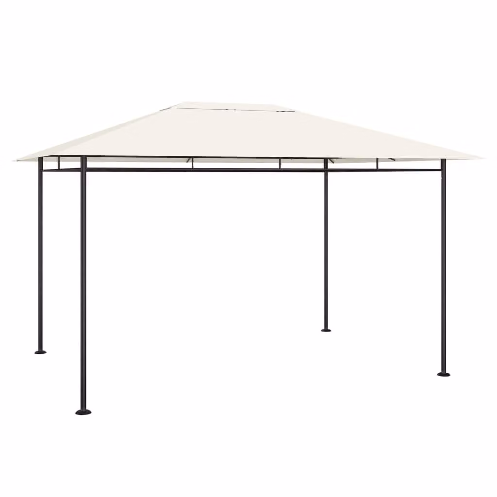 The Living Store Padiglione 384x281x270 cm Crema 180 g/m²