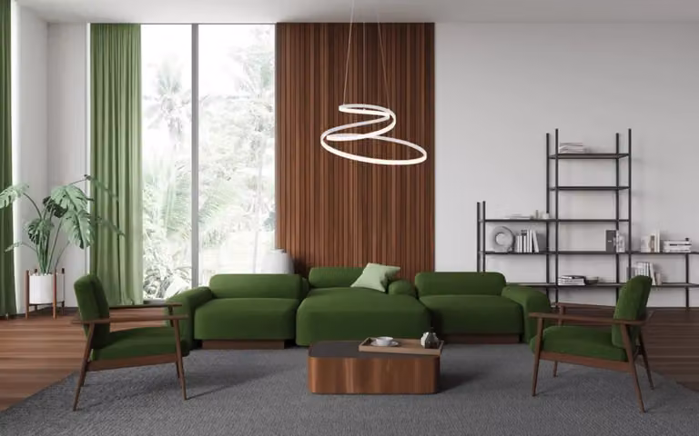 Lampada a sospensione moderna a anello Italux LED bianca con altezza regolabile