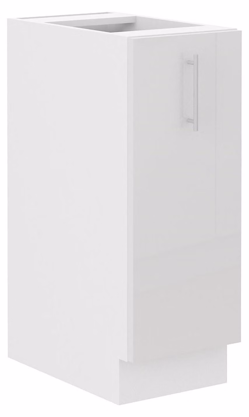 Cucina Lara Bianco lucido Base 30 cm Estraibile