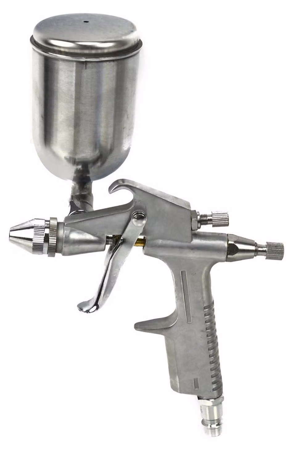 Pistola verniciatura a spruzzo professionale,ad alta efficienza, buona atomizzazione, con ugello, mini aerografo bassa pressione da K-3 200 ml serbatoio a caduta, Geko