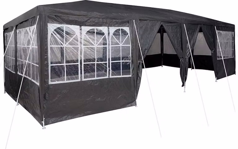 Tenda Party Antracite 800 x 400 x 266 cm Polietilene