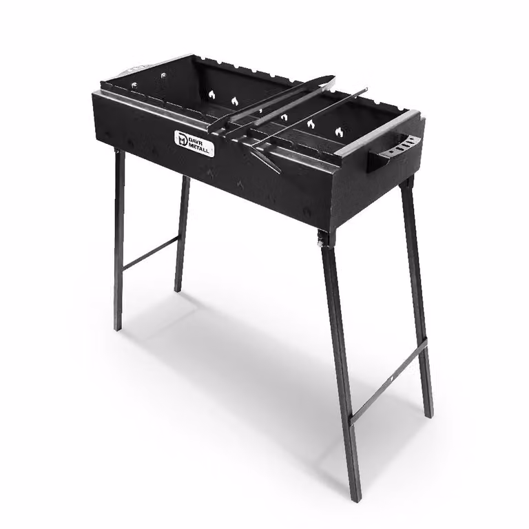 Griglia per shashlik Mangal Namangan da 70 cm in acciaio da 2 mm