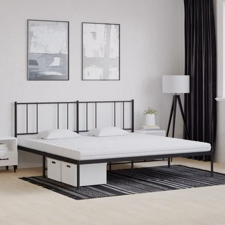 Materasso in Schiuma Bianco 200x200 cm 7 Zone Durezza 20 ILD