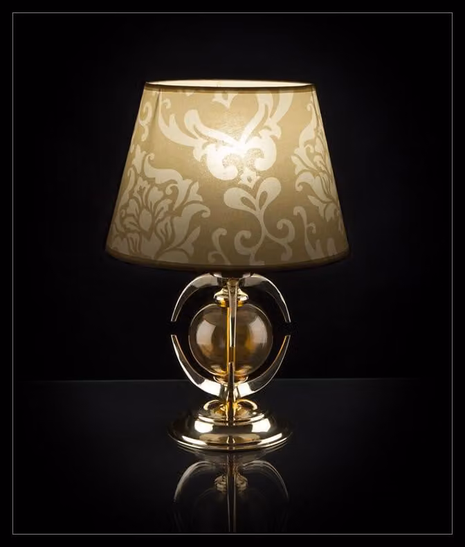 Tischleuchte Tisch Lampe Kronleuchte Kristall Moderne Leuchte Lampen Leuchten