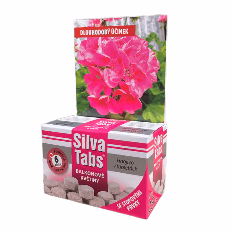 SilvaTabs - compresse per fiori da balcone 25 pz