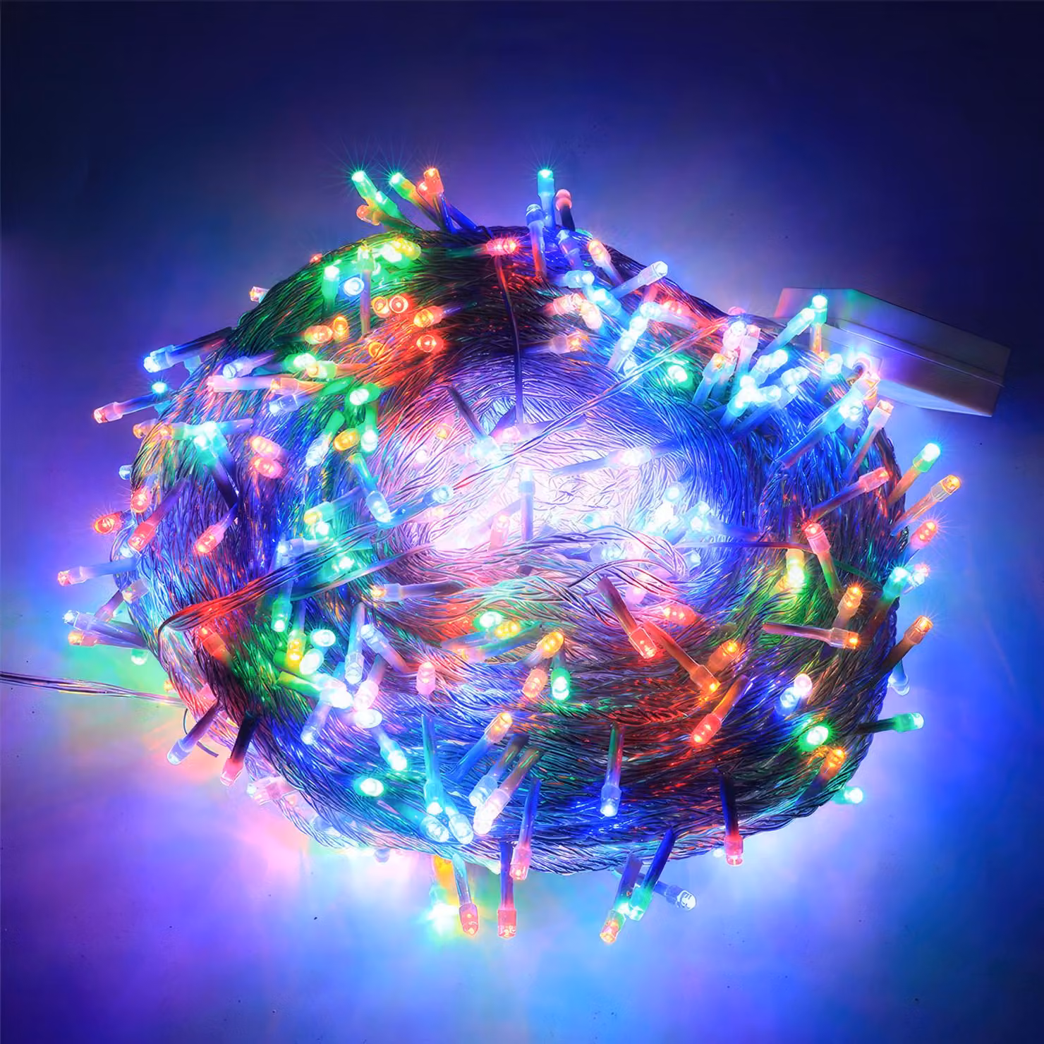 Luci fiabesche, 100 metri, 600 LED, decorazione romantica per albero di Natale, matrimonio, festa