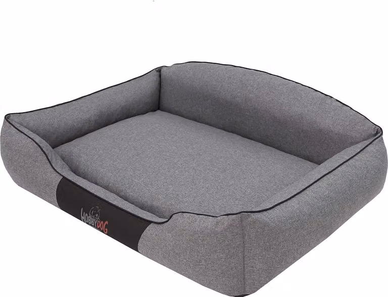 Lettino per cani "Royal" XL 84×65 cm - divano per cani con schienale alto, sfoderabile | cuccia per cani cuscino per cani posto di riposo materasso per cani | Doggy