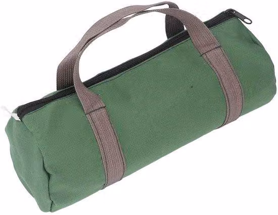 Borsa per attrezzi - Ampia capacità - Realizzata in tela - Apertura ampia - Leggera - Maniglie - Materiale resistente