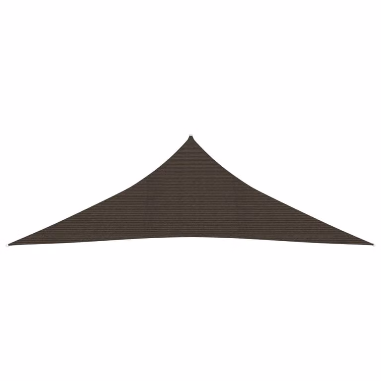 The Living Store Tenda da sole 160 g/m² Marrone 4x4x5,8 m HDPE