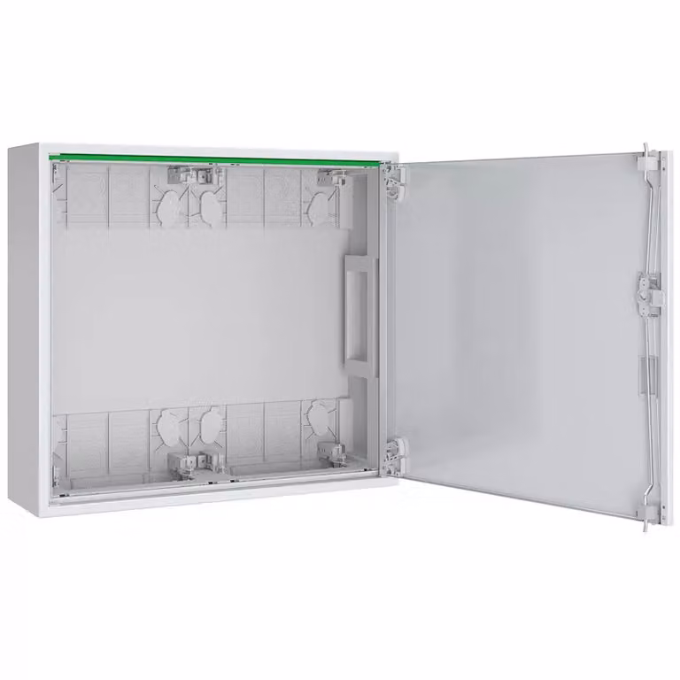 Distributore di campo ABN AP T: 160 mm vuoto 72 TE 2x3 file con porta piena ABNRM203