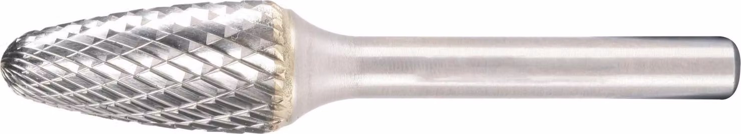 SW acciaio 82555L-7 Fresa in metallo duro, curvata, 6 mm