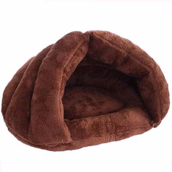 Cuccia per cani - Adatta anche ai gatti - Luogo sicuro e confortevole per il riposo - Imbottitura extra spessa - 50x40x30 cm - Colore marrone caffè