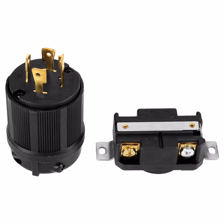 nEMA L14-30 a 4 poli Generatore RV CA 125 V-250 V 30 A Spina e presa Set di prese maschio e femmina