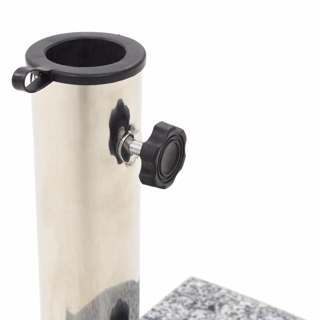 Base per Parasole in Granito Curva 10 kg Grigia