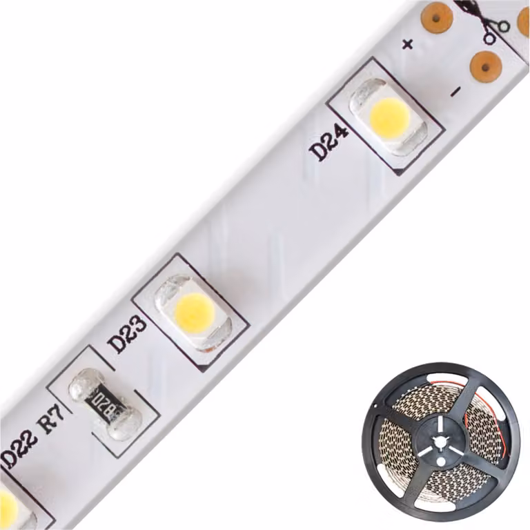 Striscia LED 5m 3000K 24V/DC IP67 - Nastro leggero / tubo / nastro SB6724302802